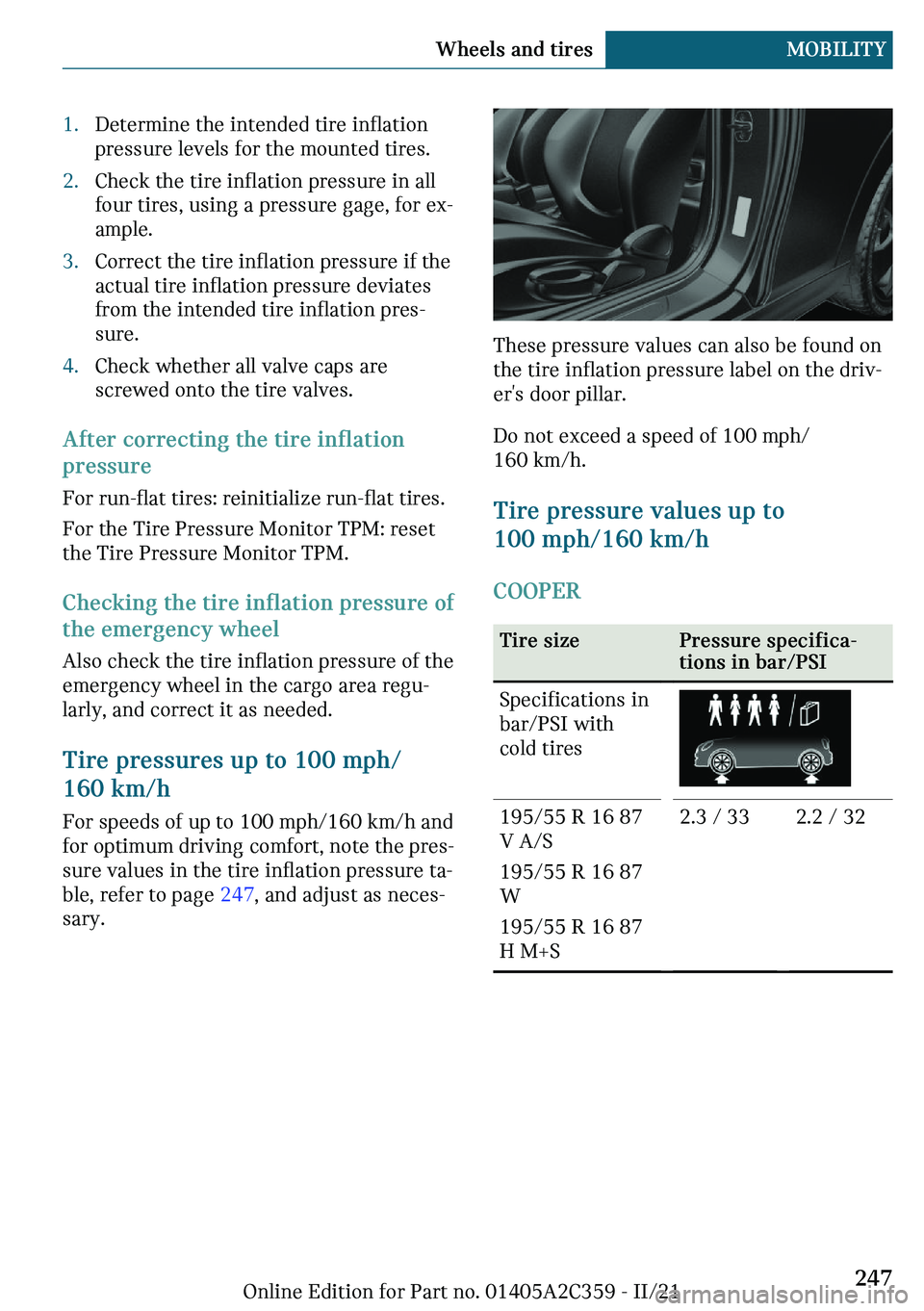 MINI COOPER CONVERTIBLE 2022  Owners Manual c��