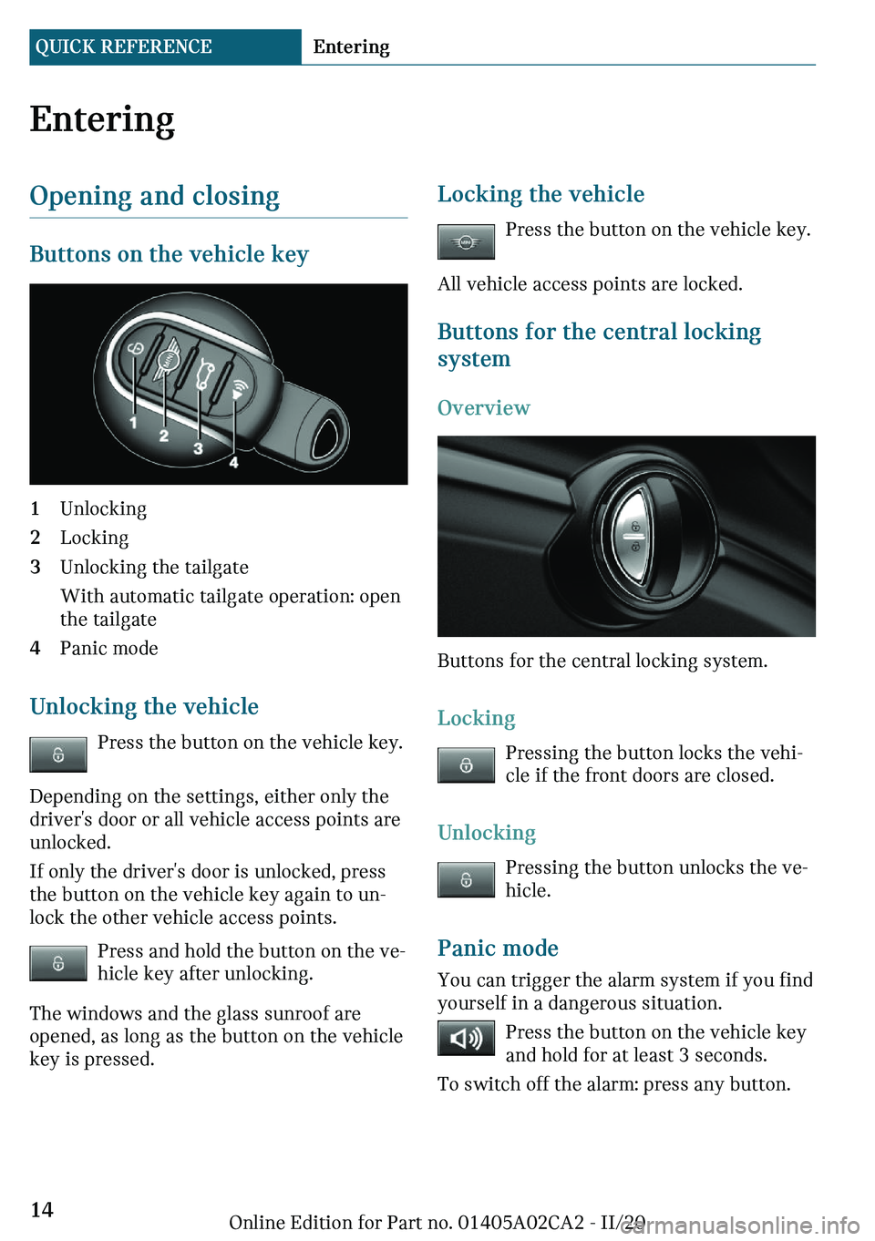 MINI COUNTRYMAN 2021 User Guide ��n�