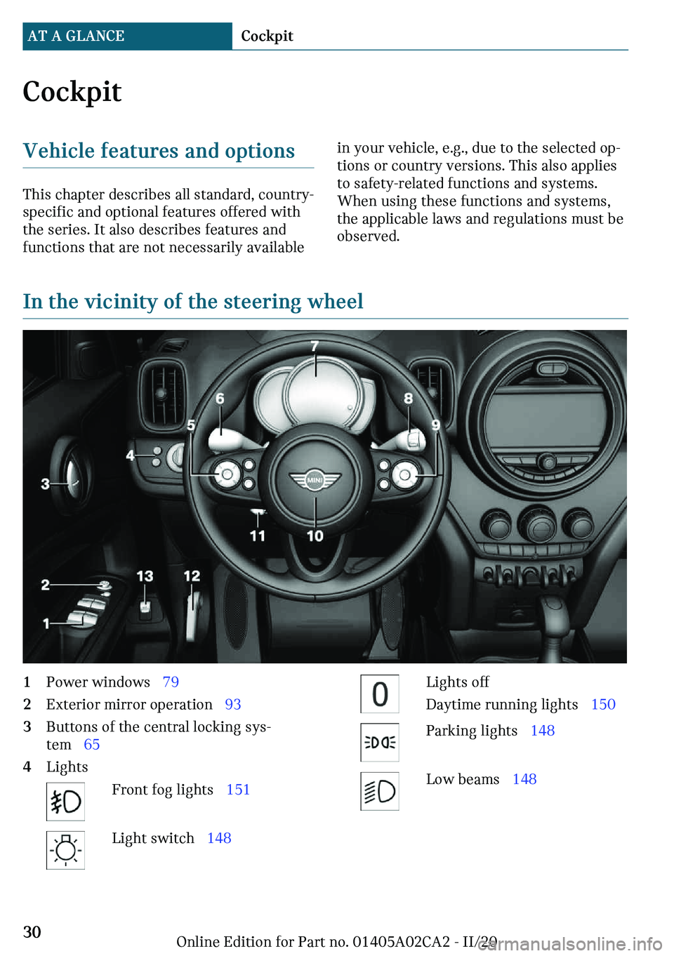 MINI COUNTRYMAN 2021 Owners Manual �C�