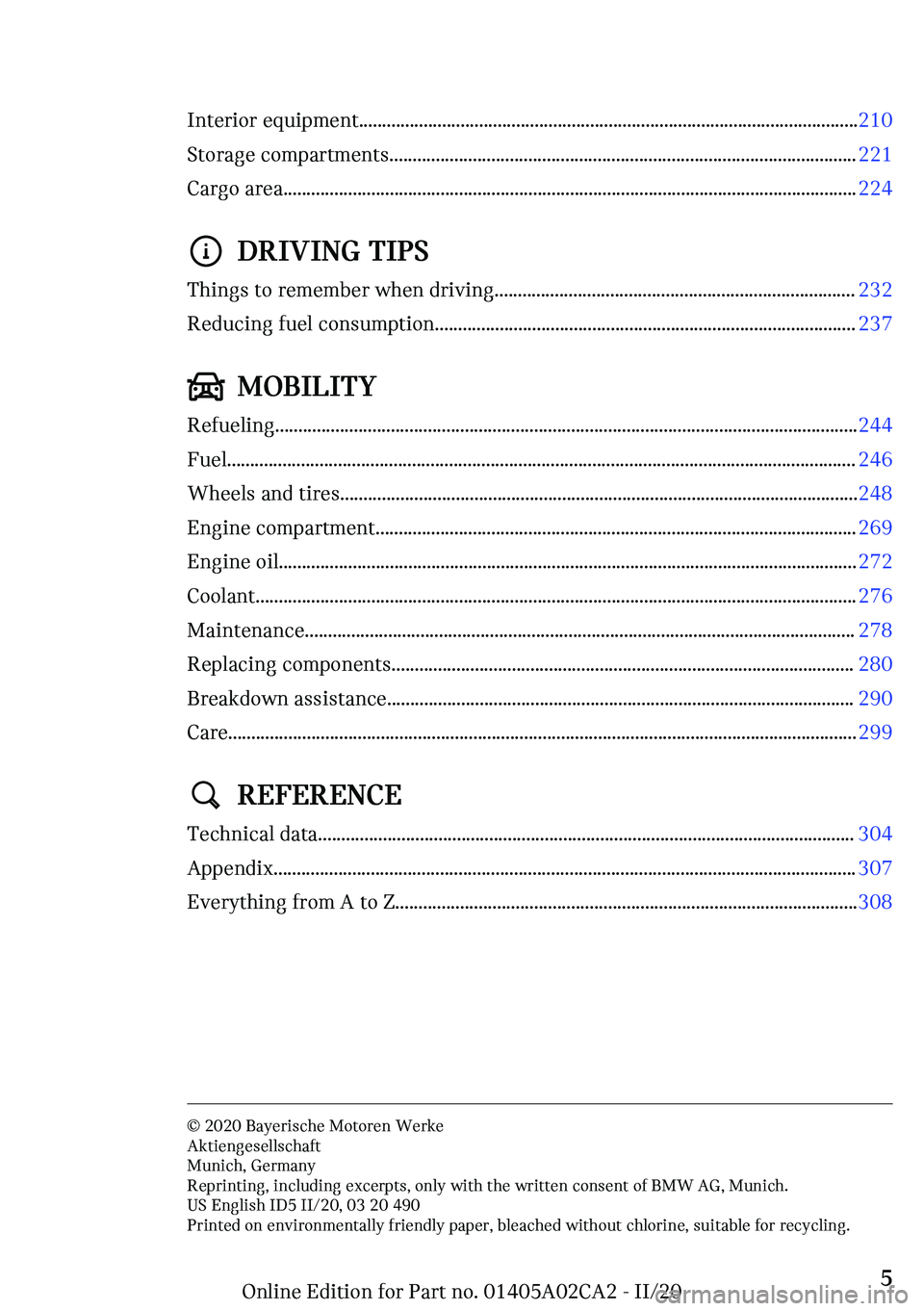 MINI COUNTRYMAN 2021  Owners Manual �-�n�