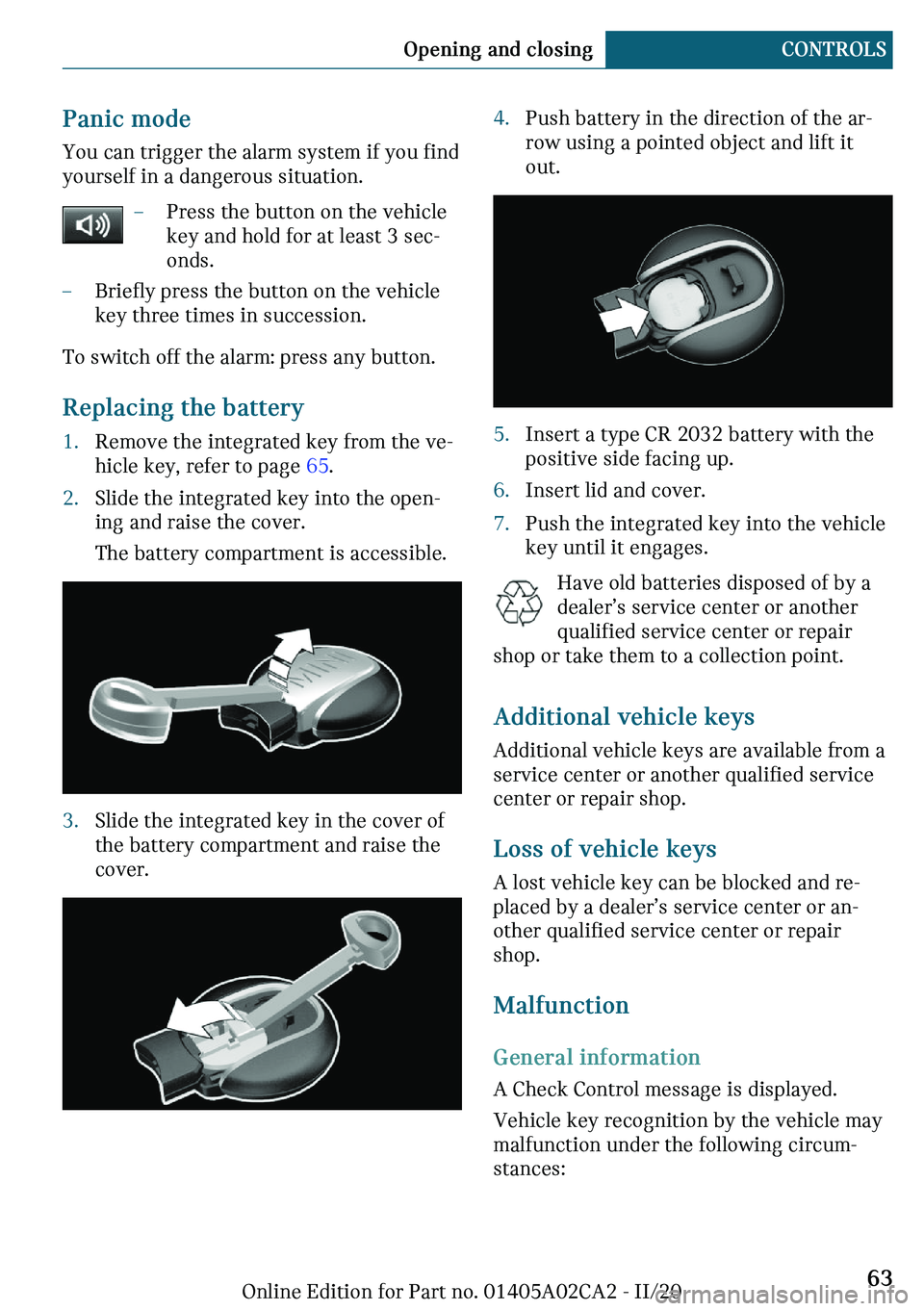 MINI COUNTRYMAN 2021 Repair Manual �\�