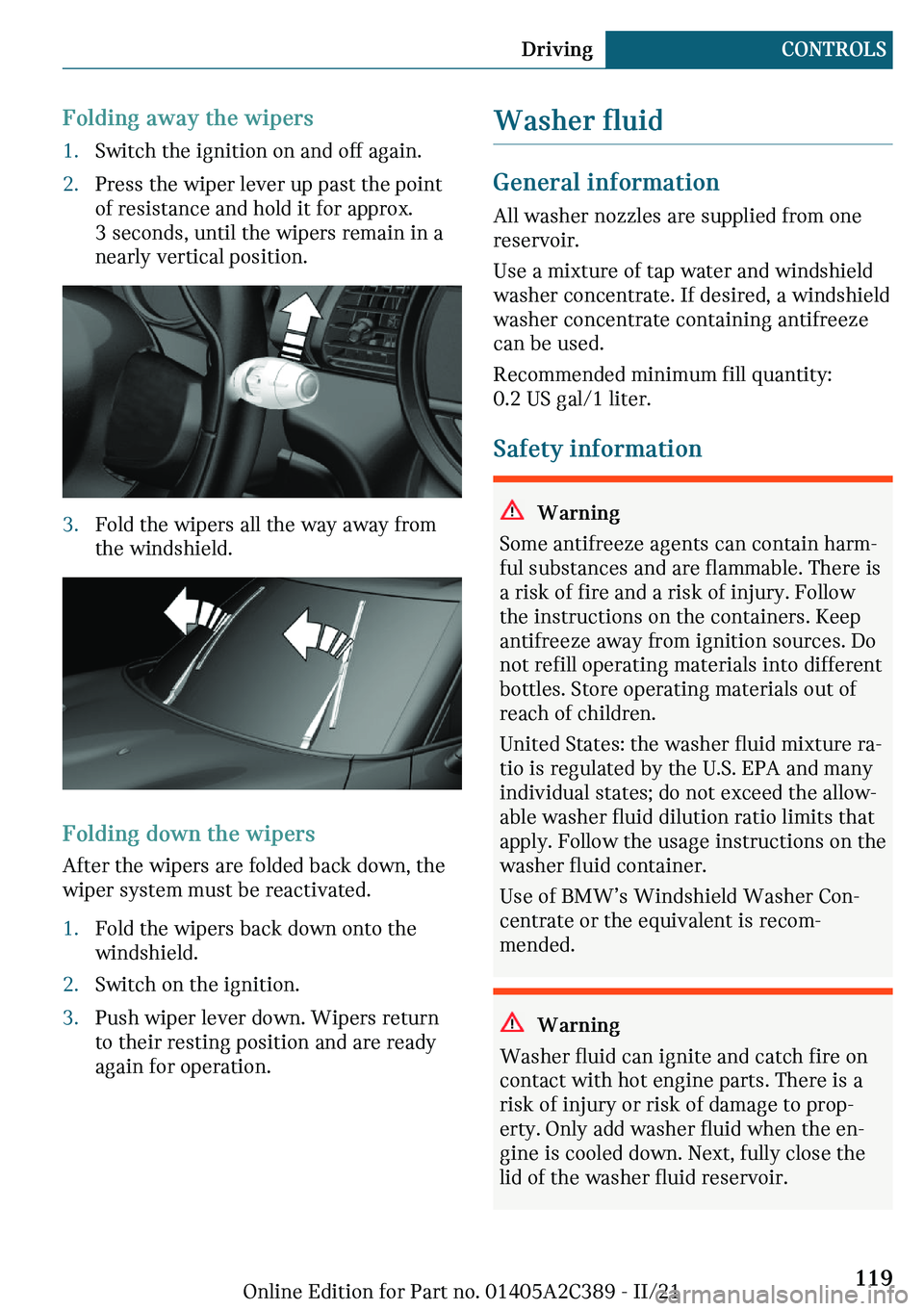 MINI COUNTRYMAN 2022  Owners Manual �F�
