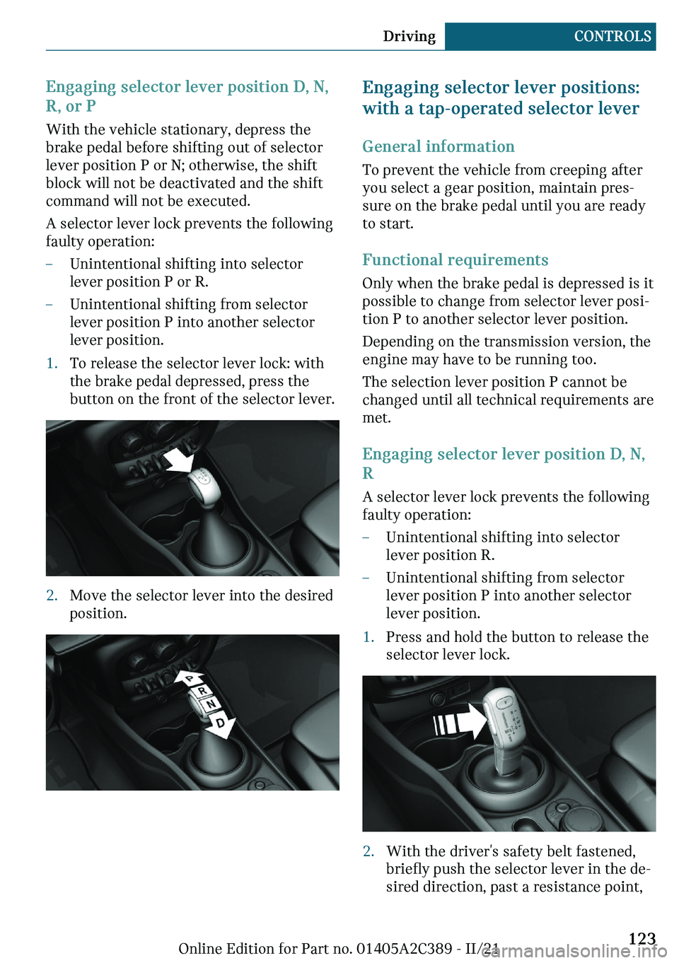 MINI COUNTRYMAN 2022  Owners Manual ��n�g�
