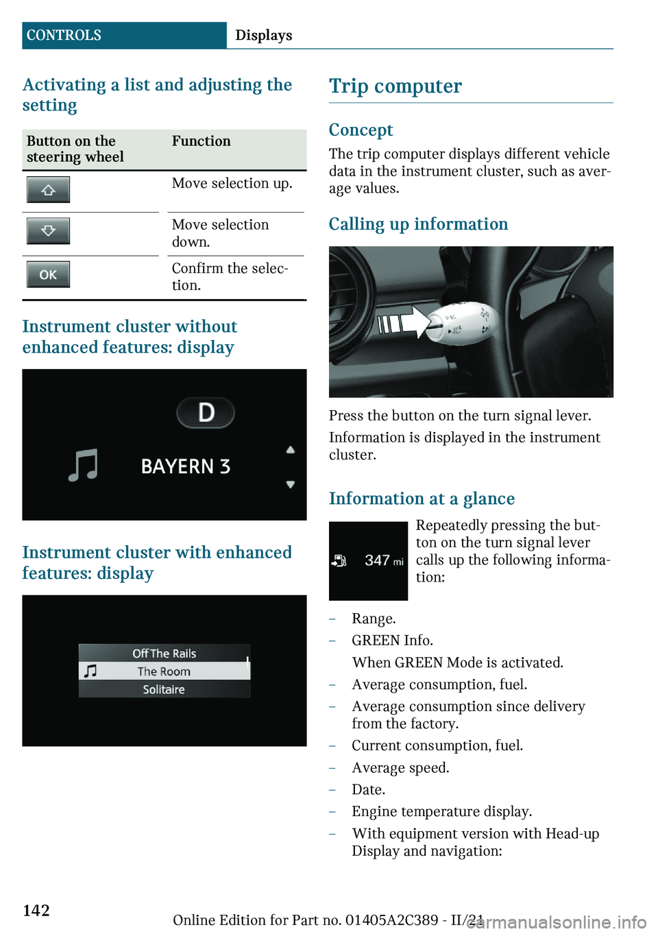 MINI COUNTRYMAN 2022  Owners Manual ��c�