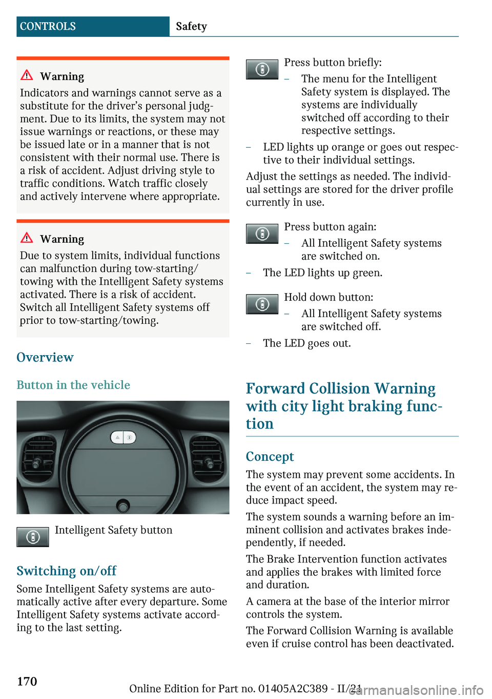 MINI COUNTRYMAN 2022  Owners Manual �W�