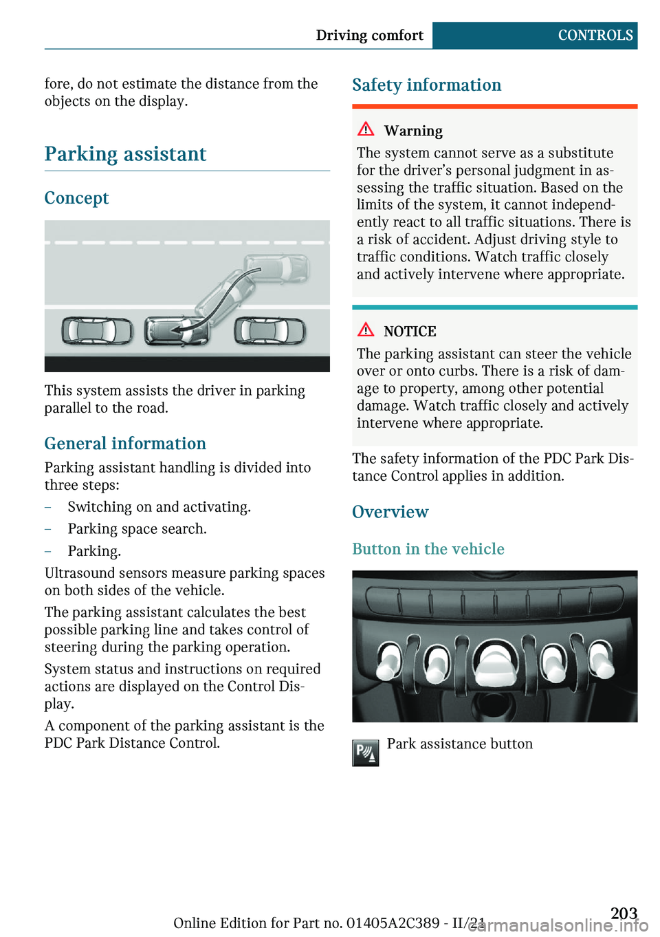 MINI COUNTRYMAN 2022  Owners Manual �f�