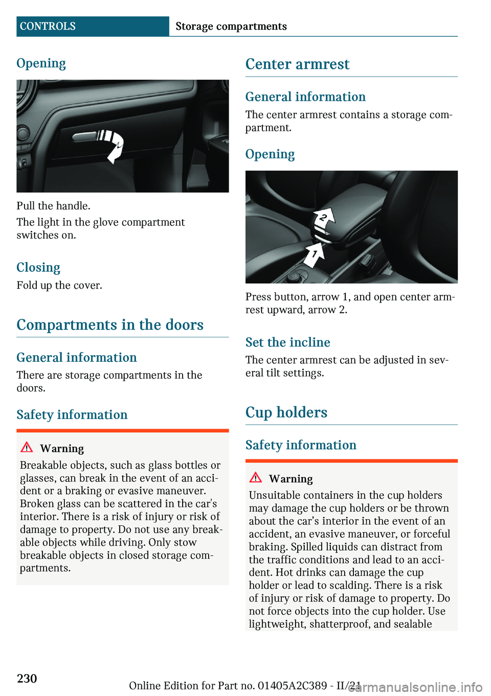 MINI COUNTRYMAN 2022  Owners Manual �O�