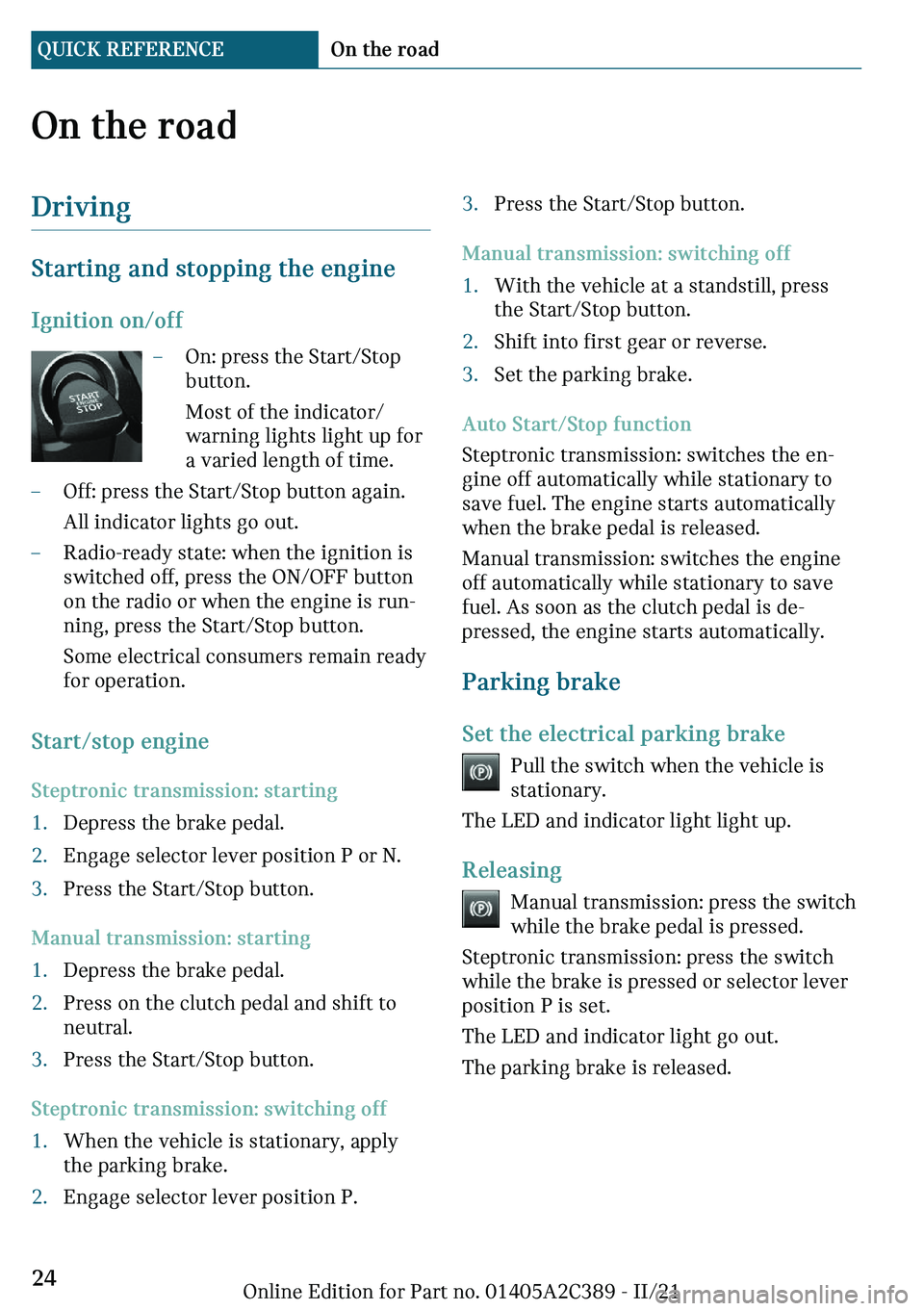 MINI COUNTRYMAN 2022 Owners Manual �O�n��