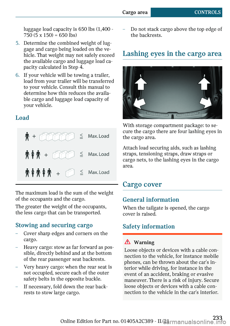 MINI COUNTRYMAN 2022  Owners Manual �
