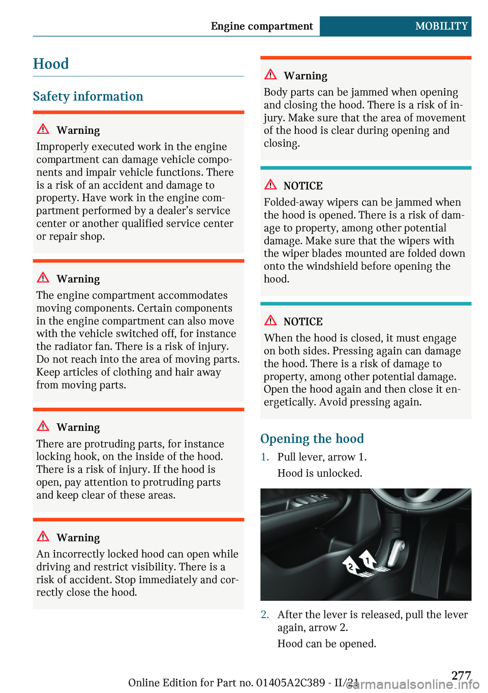 MINI COUNTRYMAN 2022  Owners Manual �*�