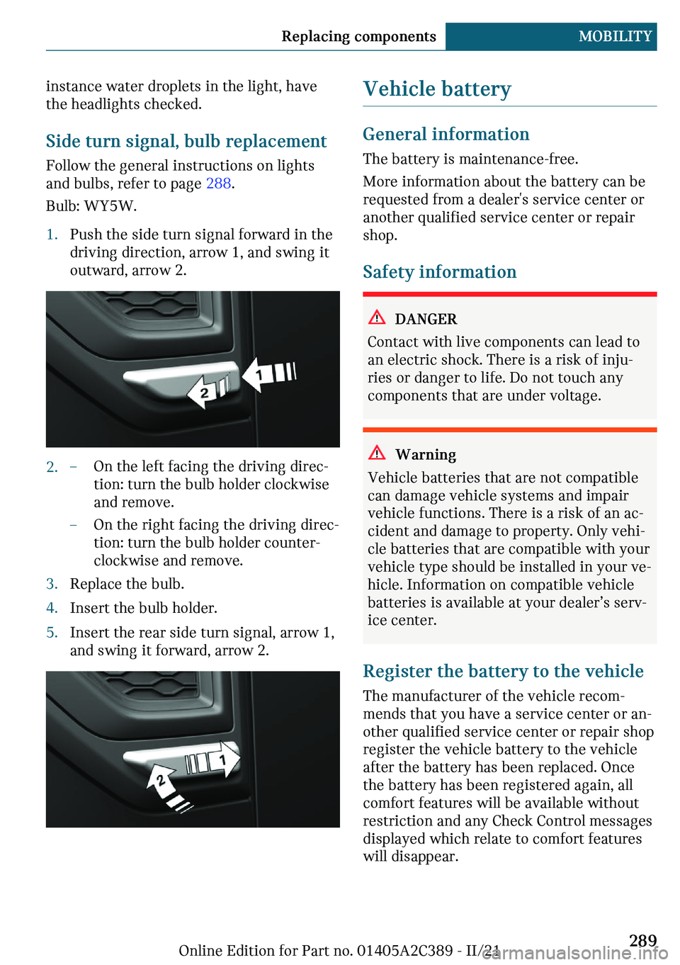 MINI COUNTRYMAN 2022  Owners Manual �