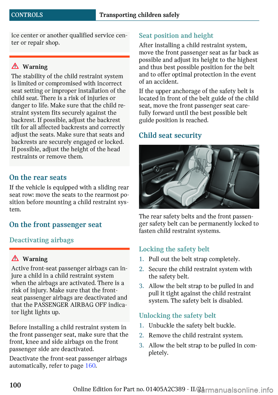 MINI COUNTRYMAN 2022  Owners Manual �