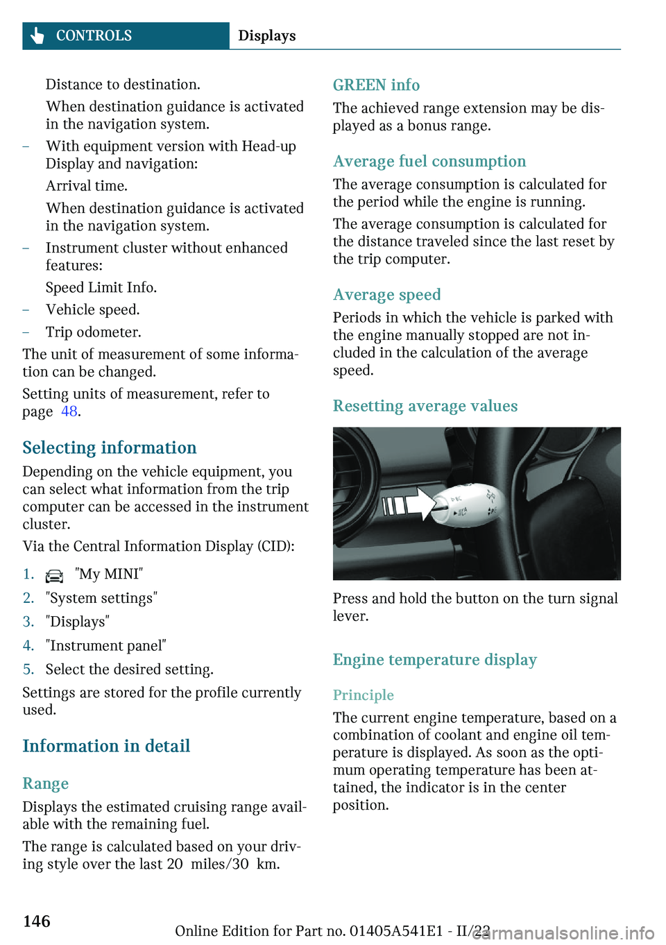 MINI COUNTRYMAN 2023  Owners Manual ��