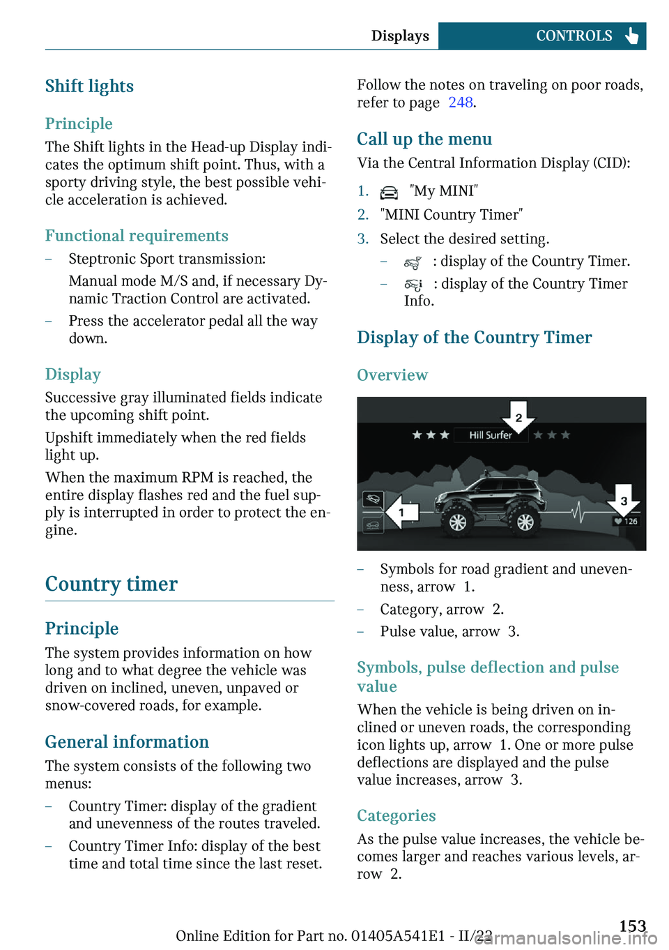 MINI COUNTRYMAN 2023  Owners Manual �d�
