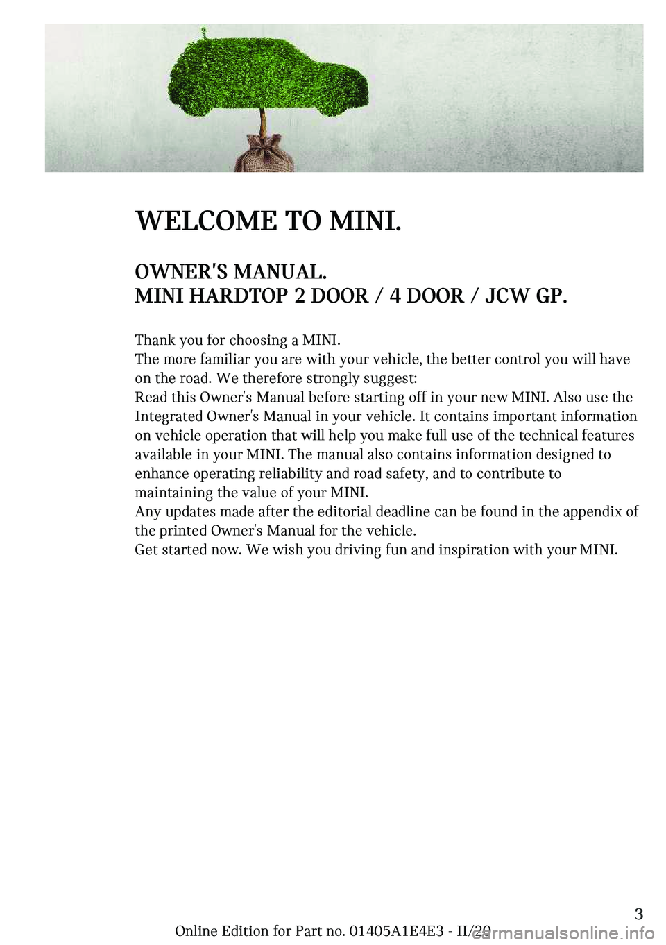 MINI JOHN COOPER WORKS GP 2021  Owners Manual �W��A�C�O�M���m�O��M�-�N�-c�O�W�N��`
