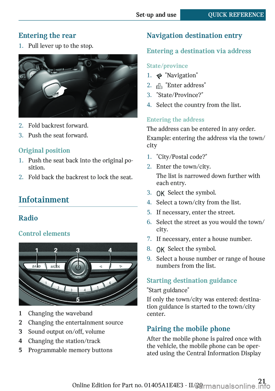 MINI JOHN COOPER WORKS GP 2021 Owners Manual ��n�