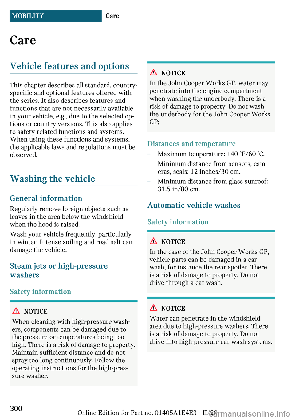 MINI JOHN COOPER WORKS GP 2021  Owners Manual �C�
