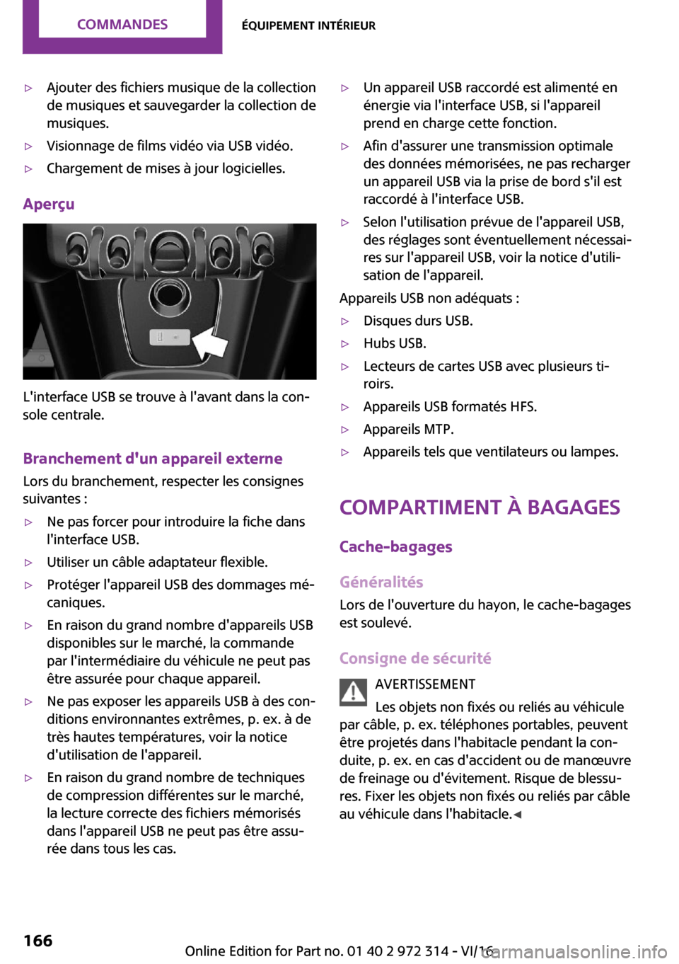 MINI 5 door 2016  Manuel du propriétaire (in French) 