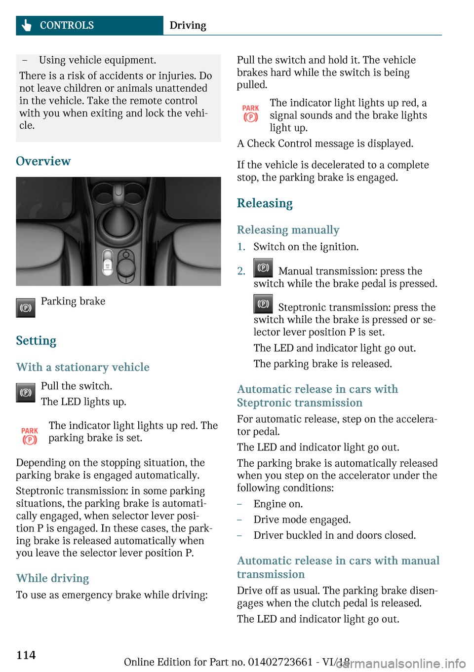 MINI Clubman 2019  Owners Manual 