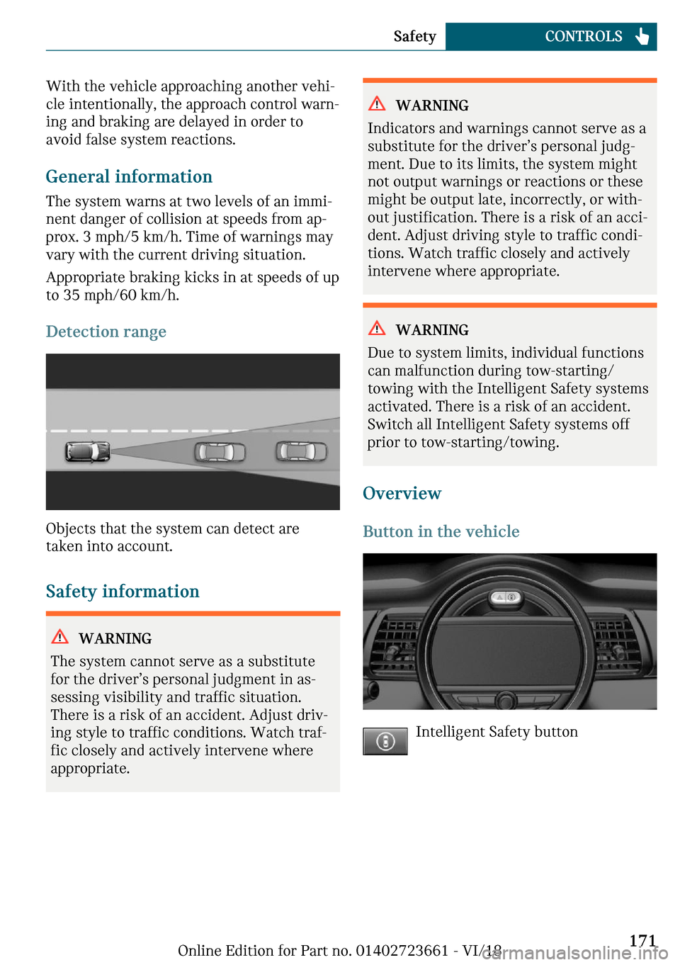 MINI Clubman 2019  Owners Manual �W�