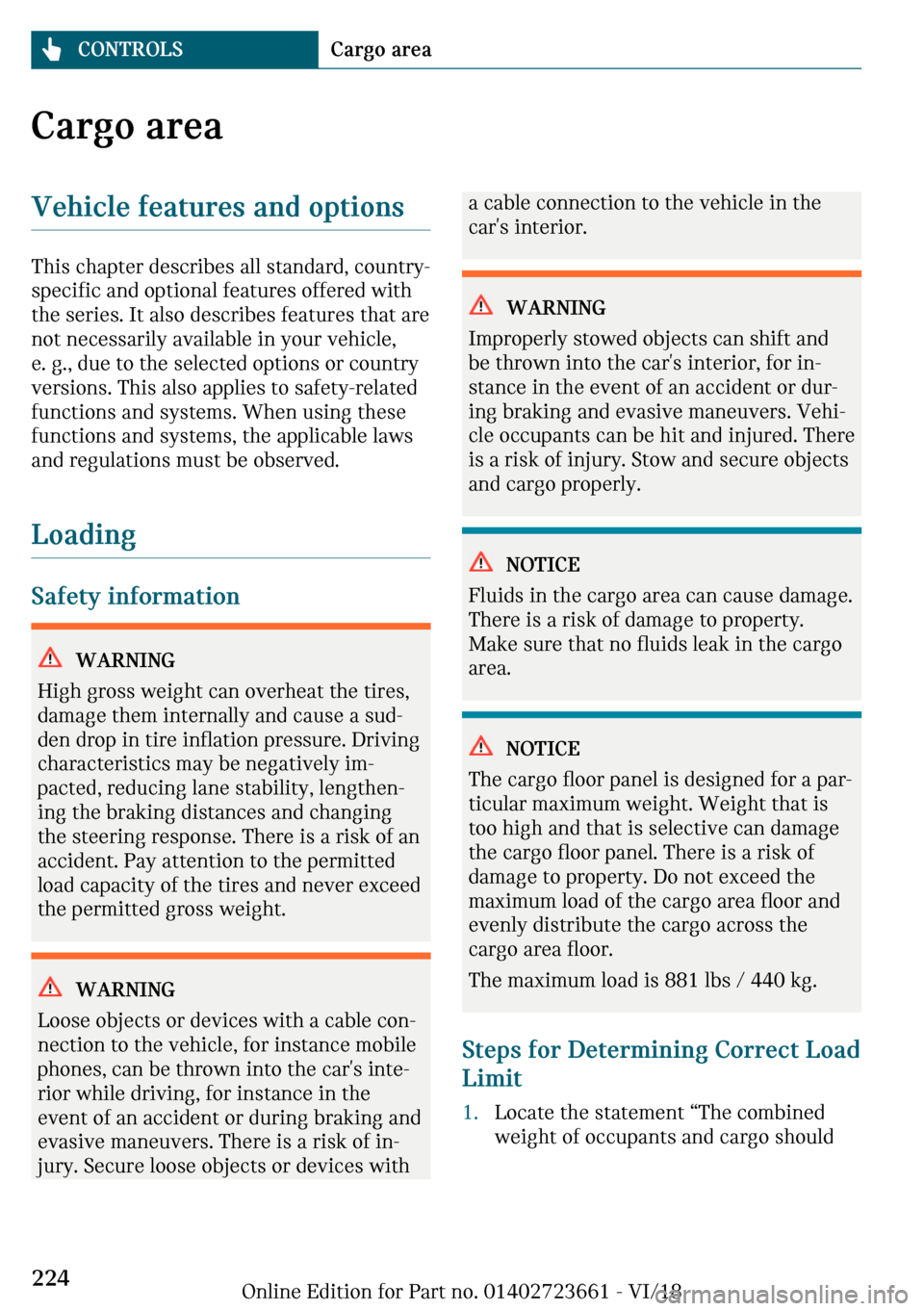 MINI Clubman 2019  Owners Manual �C�