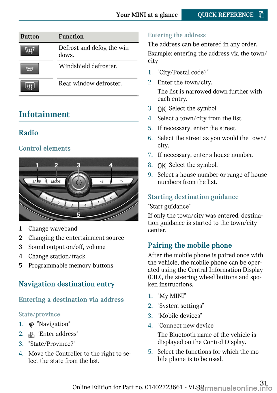 MINI Clubman 2019 Owners Guide �B�
