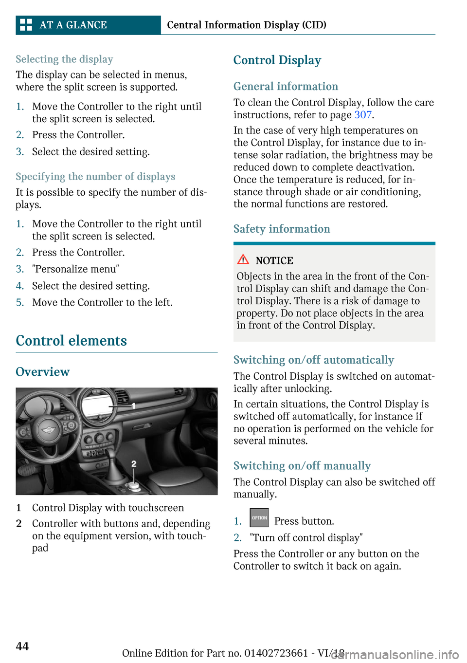 MINI Clubman 2019 Service Manual �d�