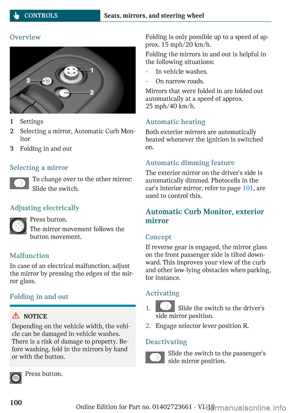 MINI Clubman 2019 Owners Manual �O	�