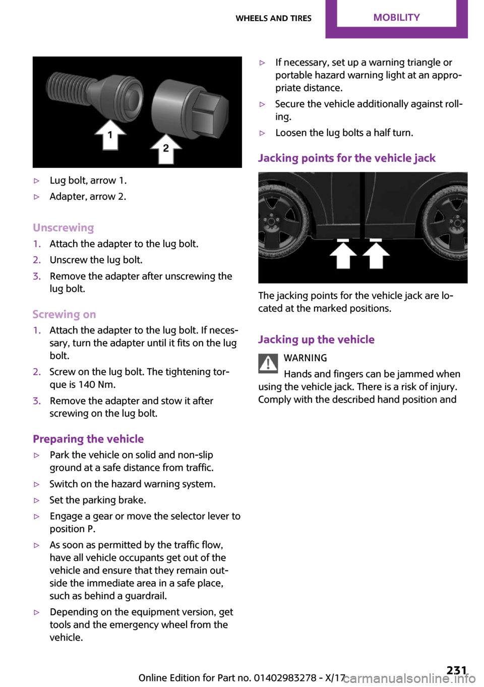 MINI Clubman 2018  Owners Manual 