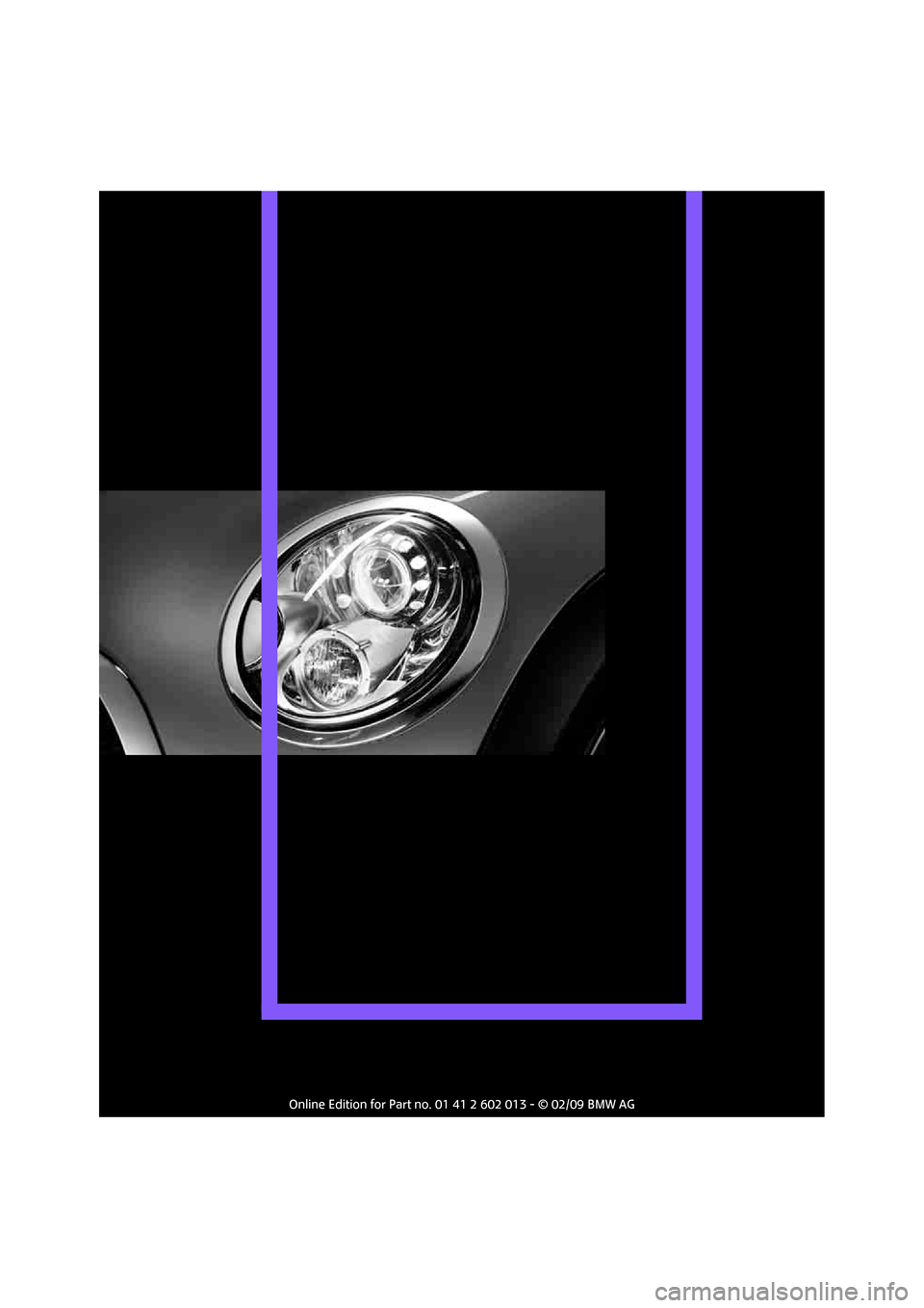 MINI Clubman 2009 Owners Manual 