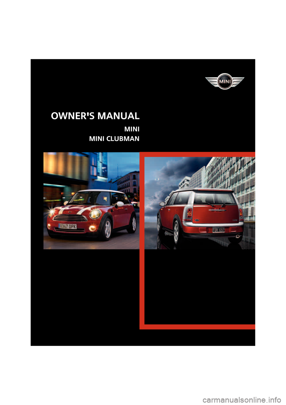 MINI Clubman 2008  Owners Manual 