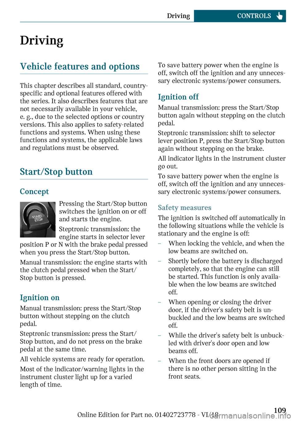 MINI Convertible 2019  Owners Manual ��r�