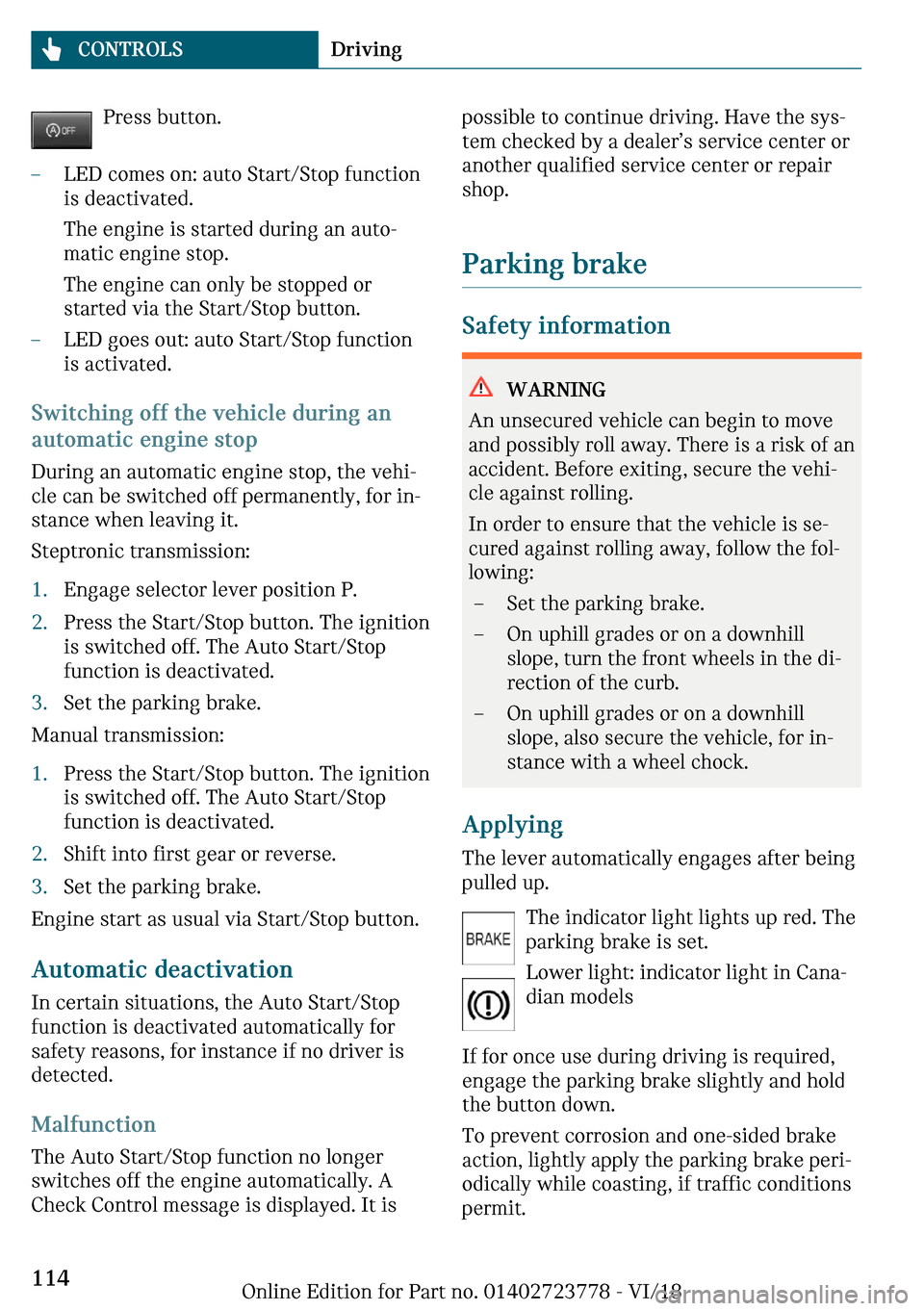 MINI Convertible 2019  Owners Manual �\�r�
