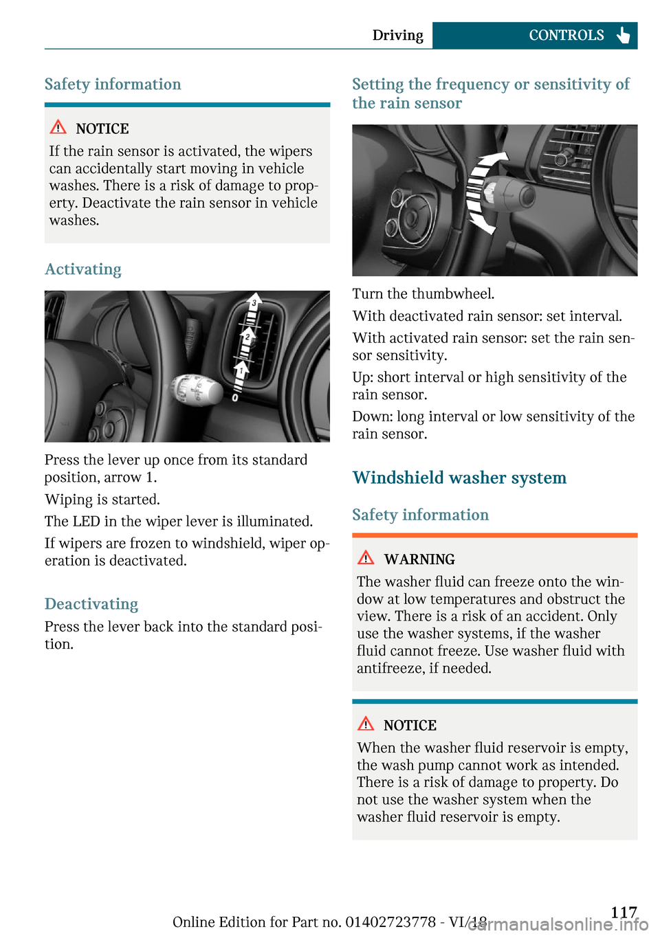 MINI Convertible 2019  Owners Manual �d�