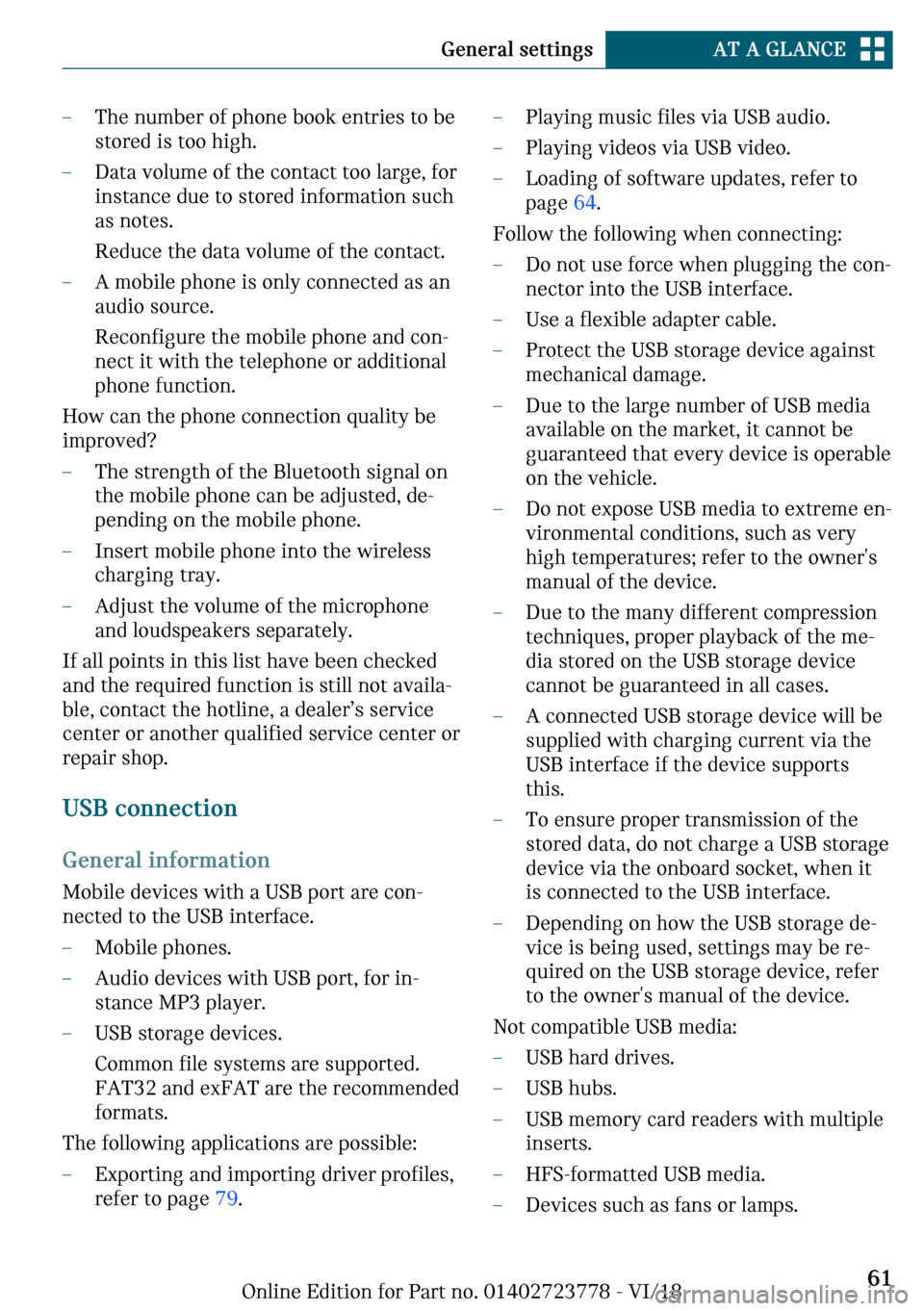 MINI Convertible 2019 Repair Manual 