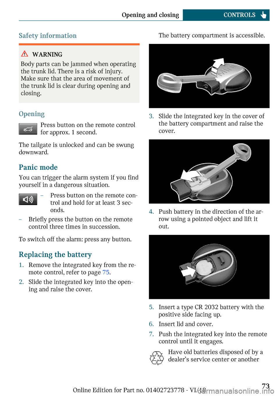MINI Convertible 2019 Manual PDF �d�