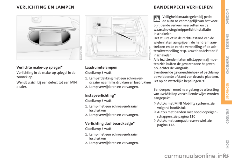 MINI Cooper 2006 Handleiding (in Dutch) MINI Cooper 2006 Handleiding (in Dutch)
