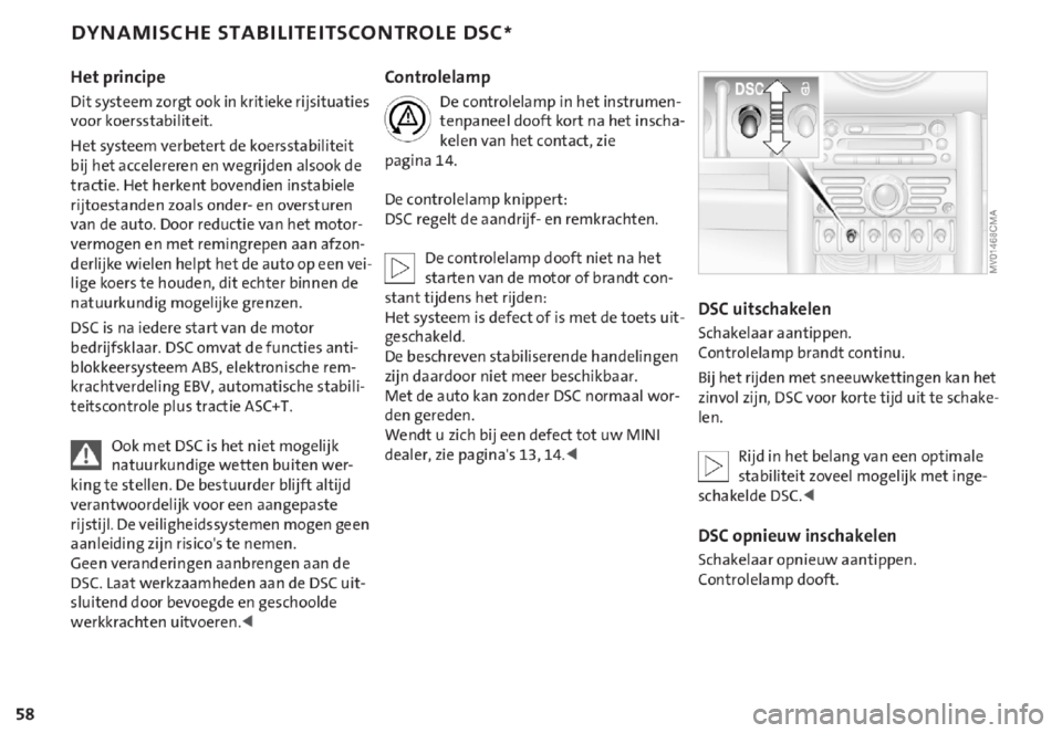MINI Cooper 2006 Handleiding (in Dutch) MINI Cooper 2006 Handleiding (in Dutch)