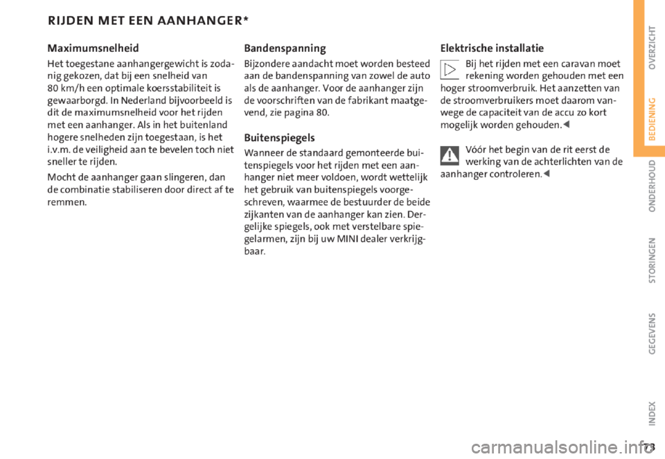 MINI Cooper 2006 Handleiding (in Dutch) MINI Cooper 2006 Handleiding (in Dutch)