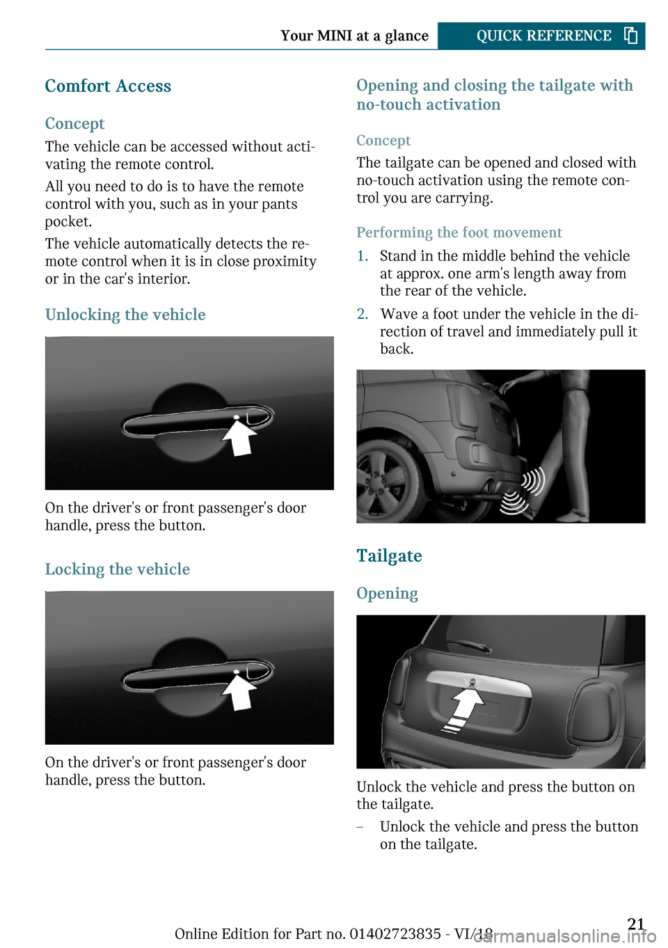 MINI Countryman 2019 Owners Guide �C�