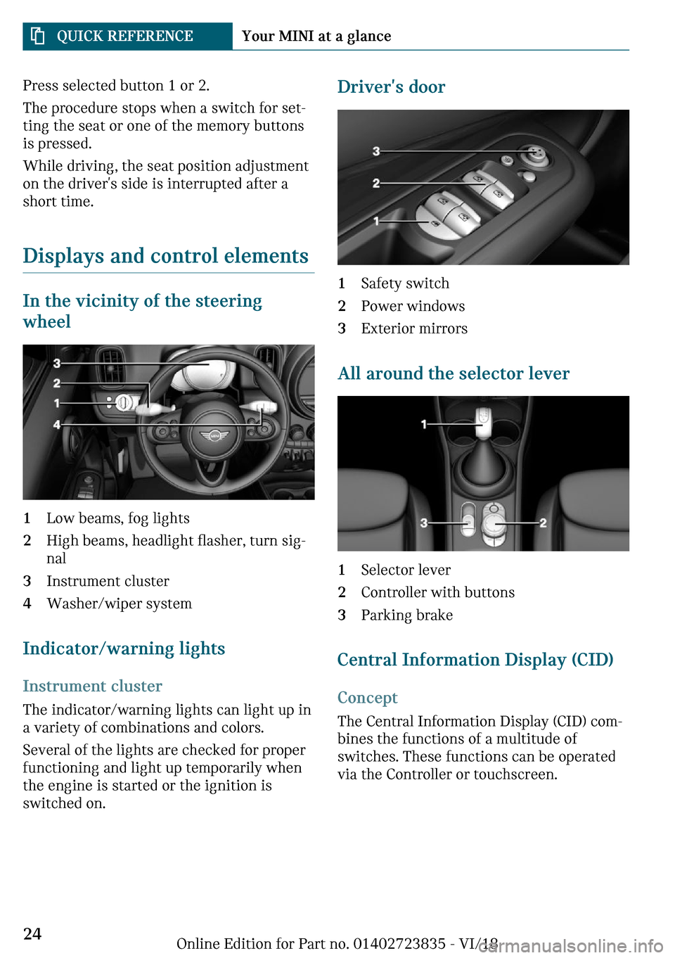 MINI Countryman 2019 Owners Guide �\�r�