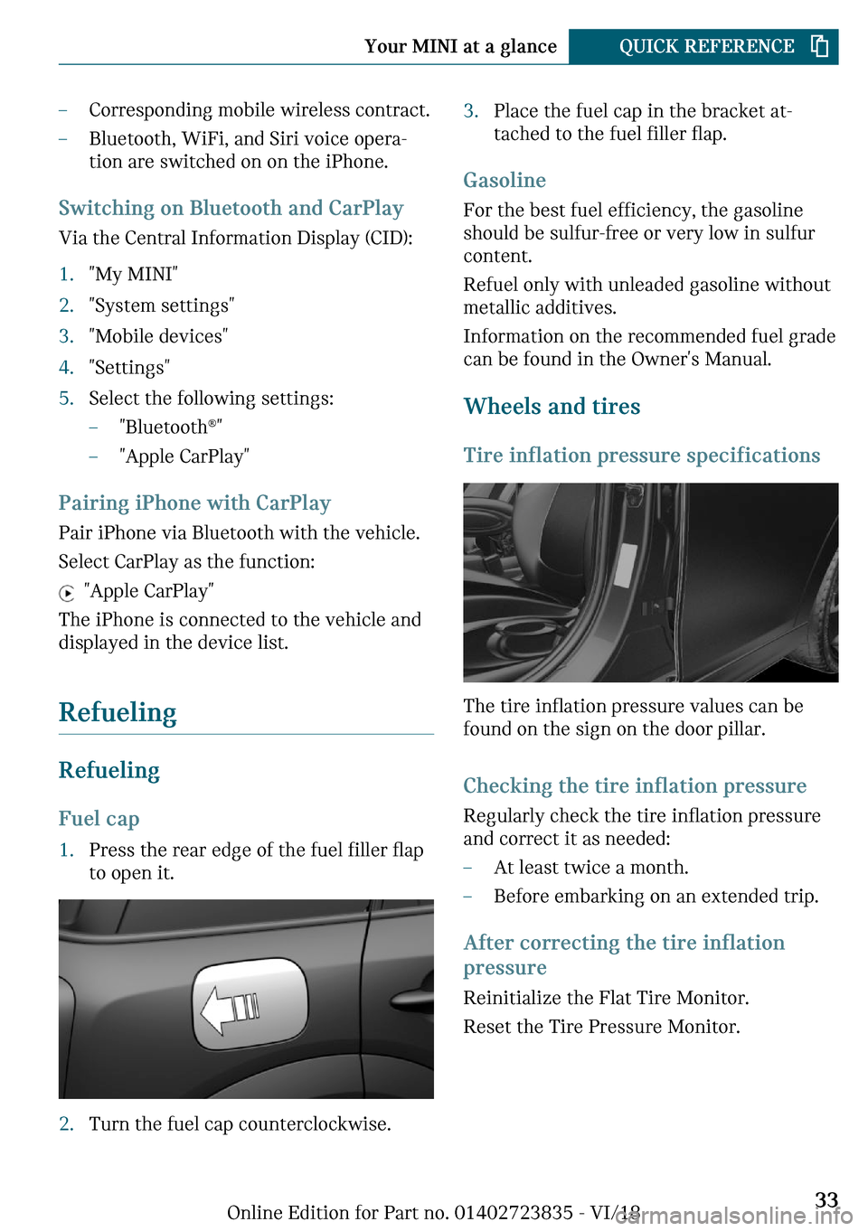 MINI Countryman 2019 Owners Guide 