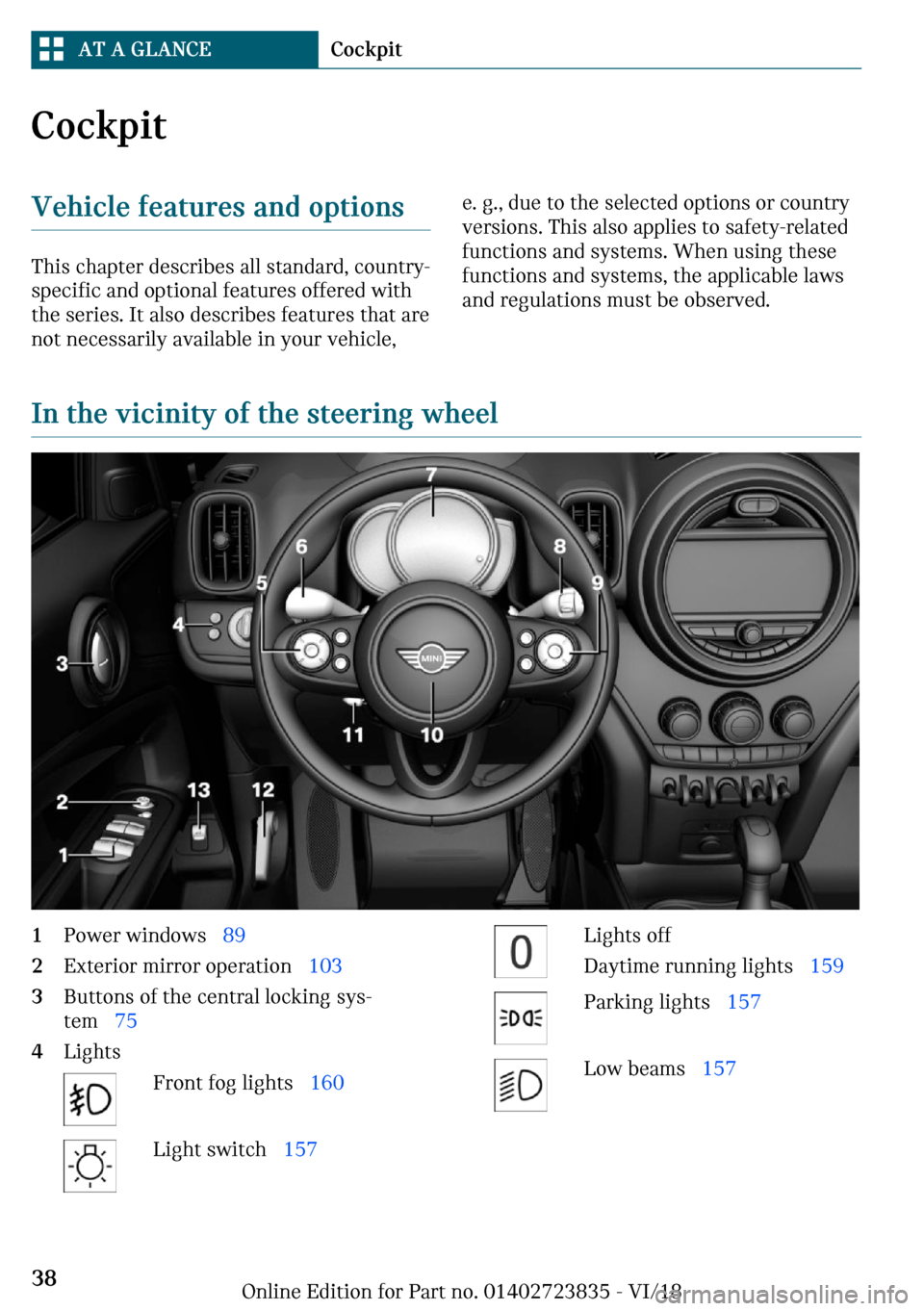 MINI Countryman 2019 Owners Guide �C�