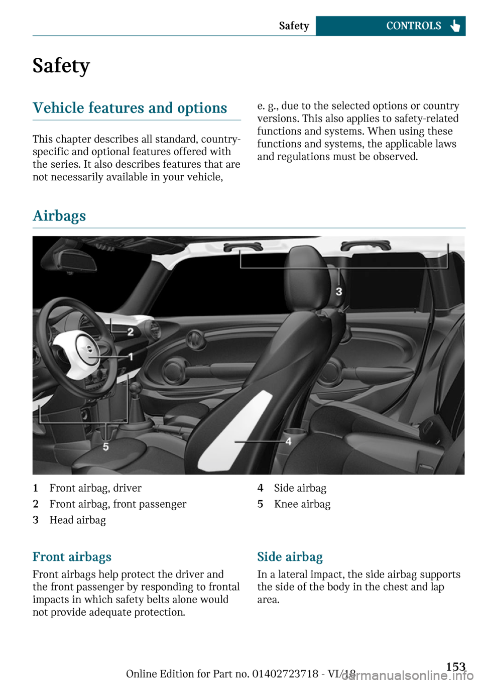 MINI Hardtop 2 Door 2019  Owners Manual �d�