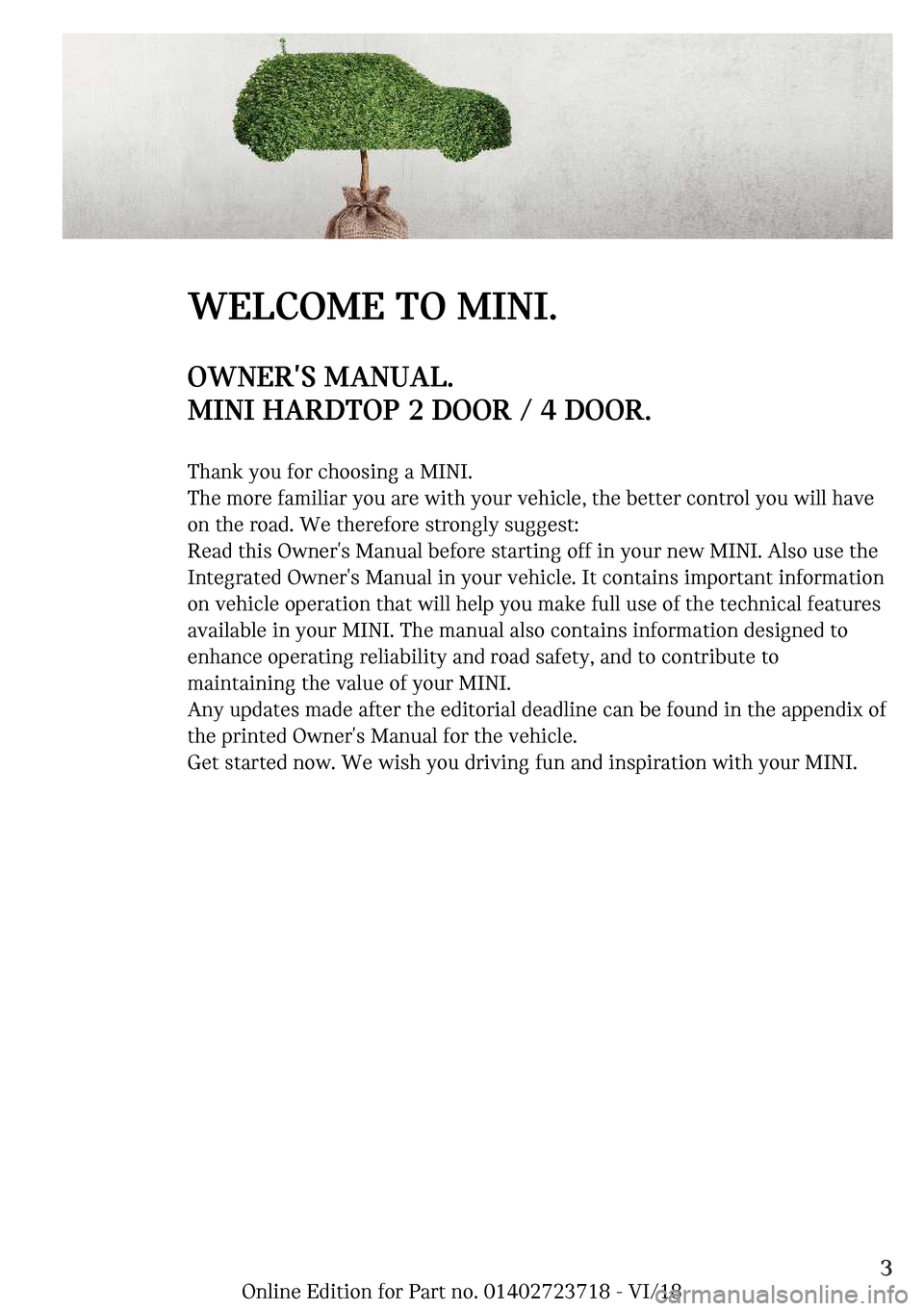 MINI Hardtop 2 Door 2019  Owners Manual �W��A�C�O�M���m�O��M�-�N�-c�O�W�N��`