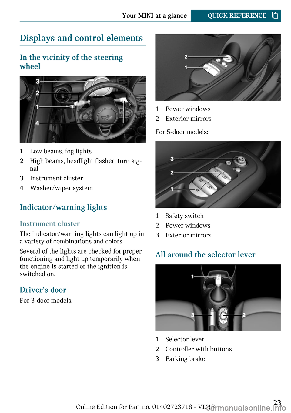 MINI Hardtop 2 Door 2019 Owners Guide ��