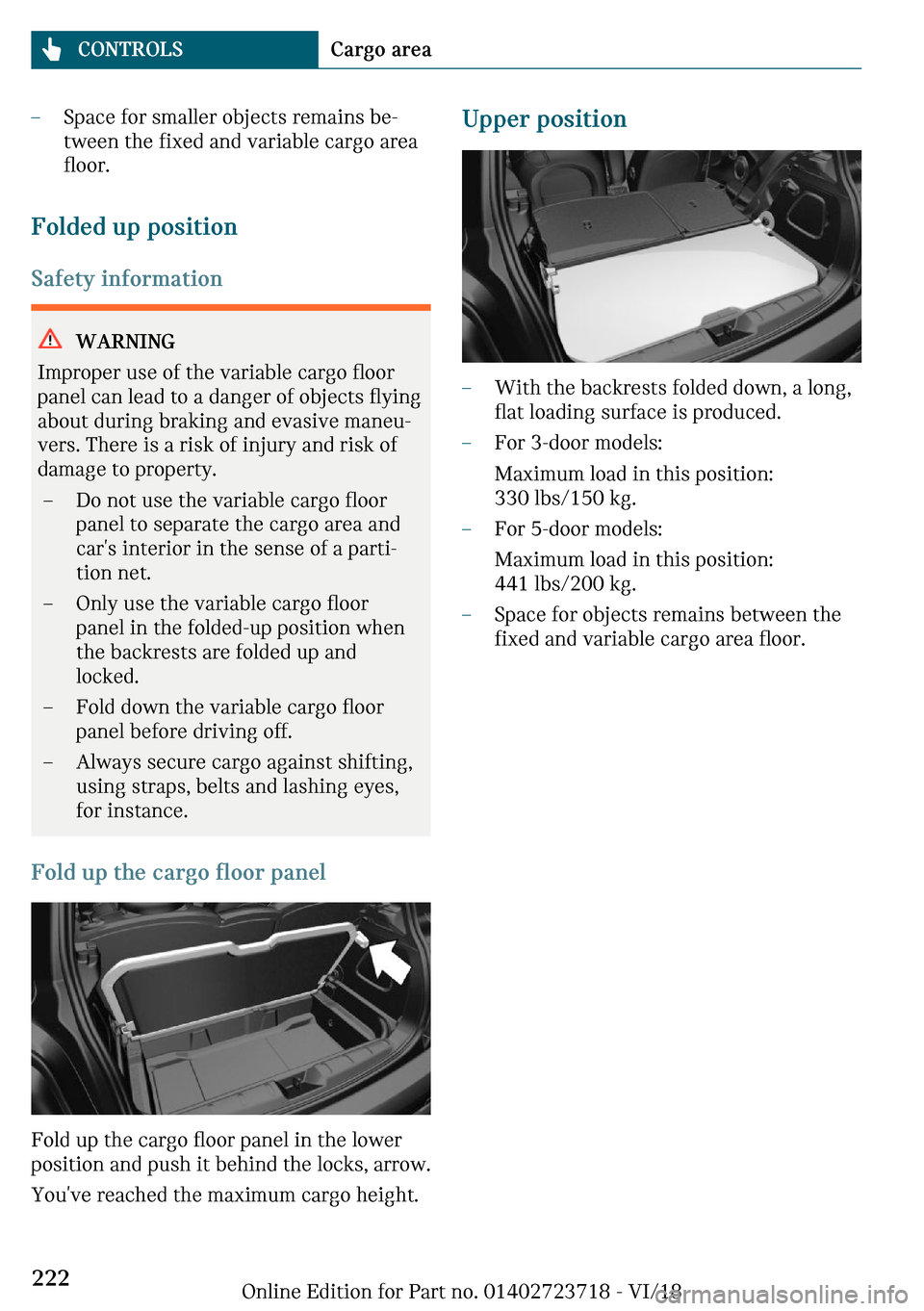 MINI Hardtop 2 Door 2019  Owners Manual 