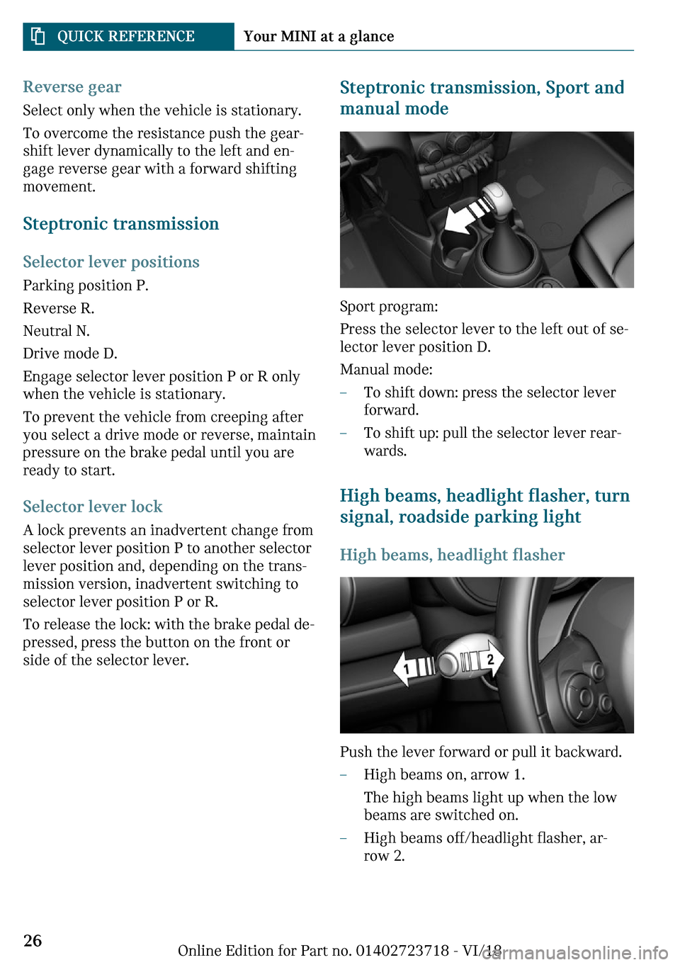MINI Hardtop 2 Door 2019 Owners Guide �`�