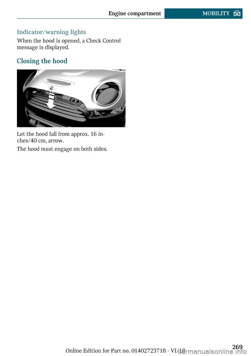 MINI Hardtop 2 Door 2019  Owners Manual �-�n�