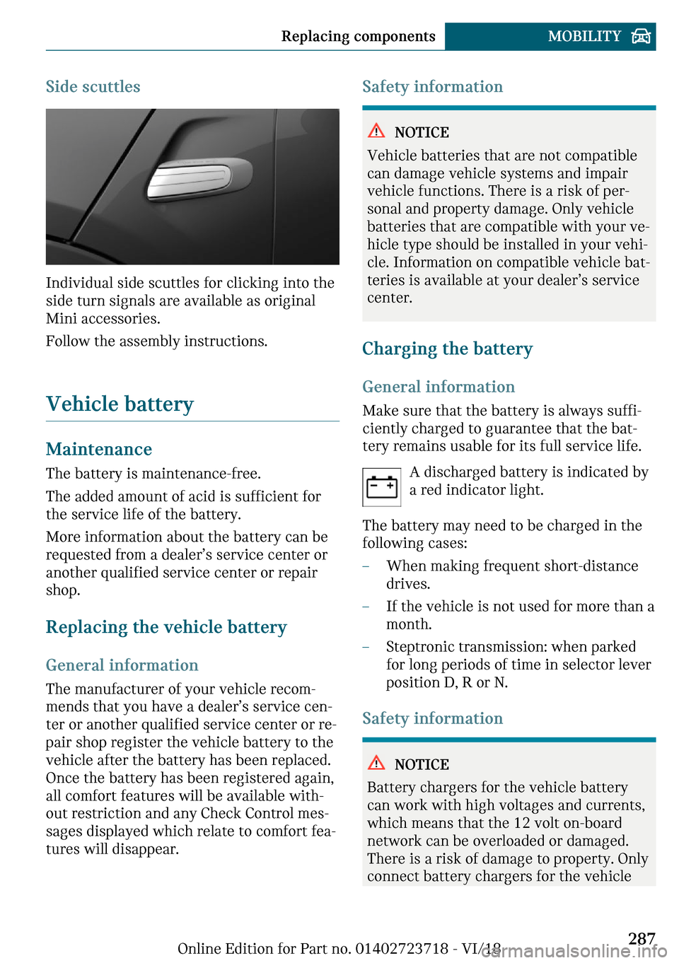 MINI Hardtop 2 Door 2019  Owners Manual �d�